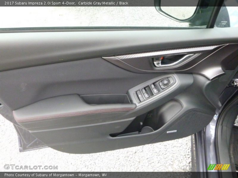 Carbide Gray Metallic / Black 2017 Subaru Impreza 2.0i Sport 4-Door