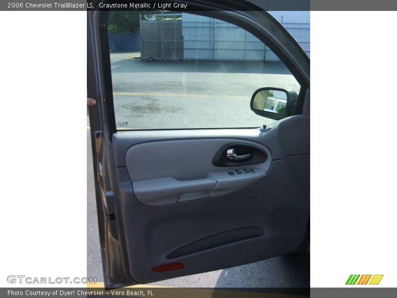 Graystone Metallic / Light Gray 2006 Chevrolet TrailBlazer LS