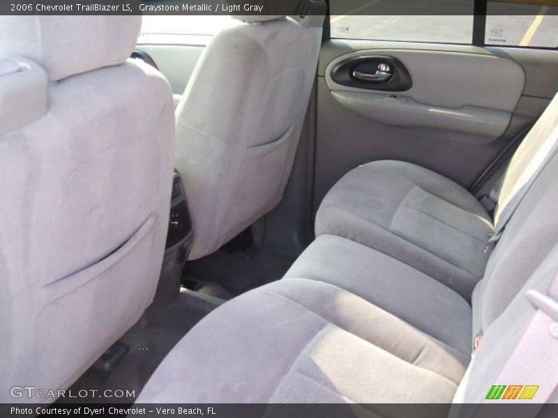 Graystone Metallic / Light Gray 2006 Chevrolet TrailBlazer LS