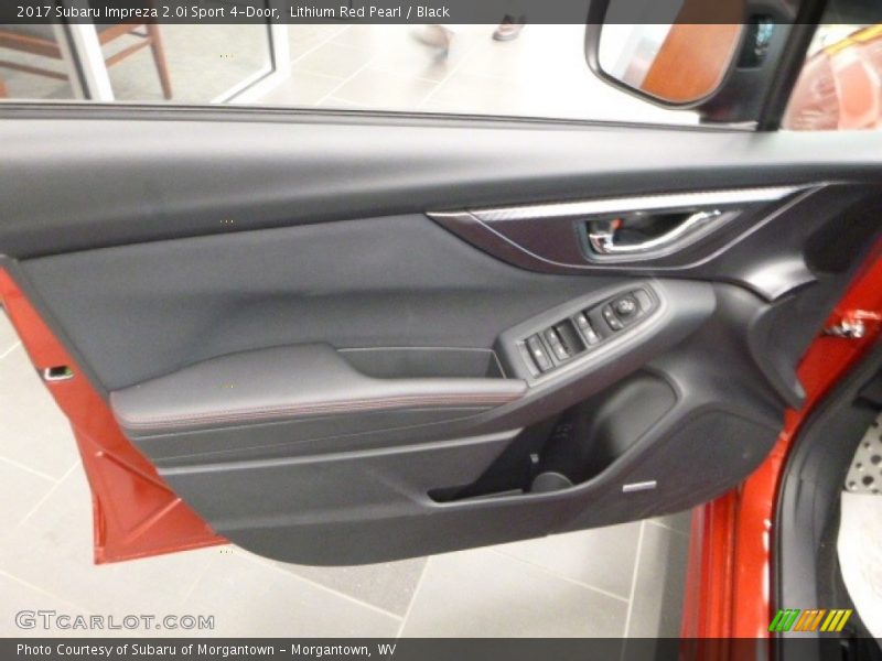 Lithium Red Pearl / Black 2017 Subaru Impreza 2.0i Sport 4-Door
