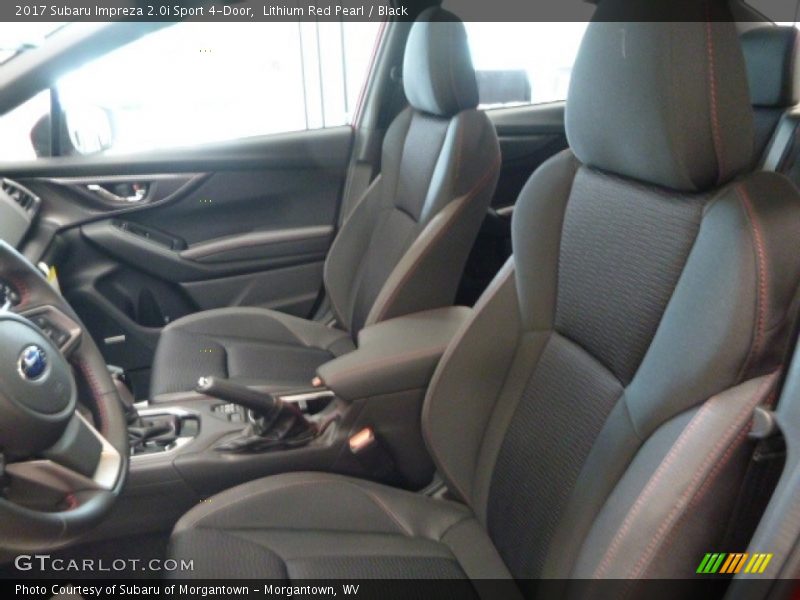 Lithium Red Pearl / Black 2017 Subaru Impreza 2.0i Sport 4-Door