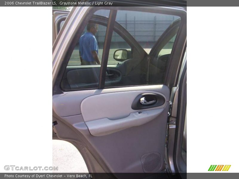 Graystone Metallic / Light Gray 2006 Chevrolet TrailBlazer LS