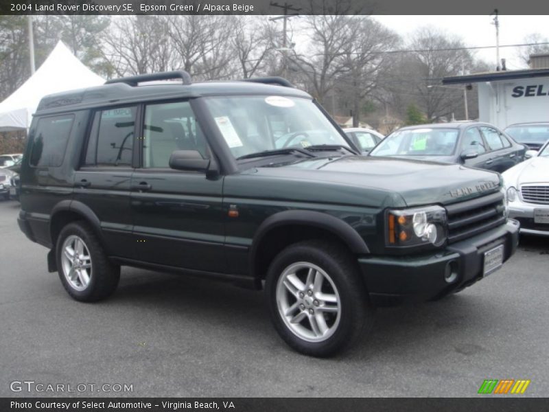 Epsom Green / Alpaca Beige 2004 Land Rover Discovery SE