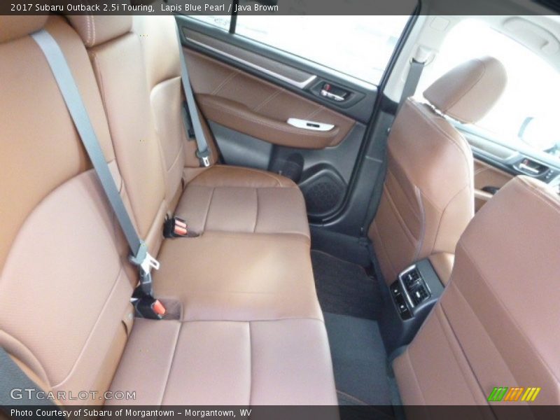 Lapis Blue Pearl / Java Brown 2017 Subaru Outback 2.5i Touring
