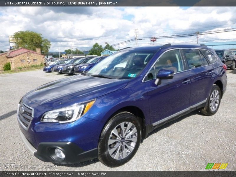 Lapis Blue Pearl / Java Brown 2017 Subaru Outback 2.5i Touring