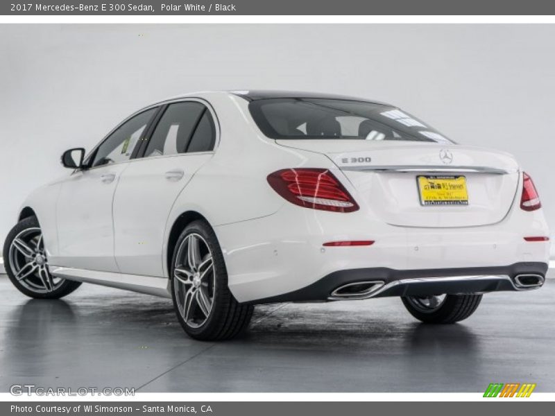 Polar White / Black 2017 Mercedes-Benz E 300 Sedan