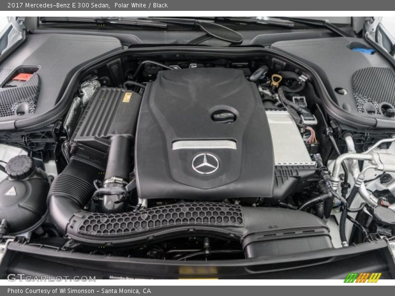 Polar White / Black 2017 Mercedes-Benz E 300 Sedan