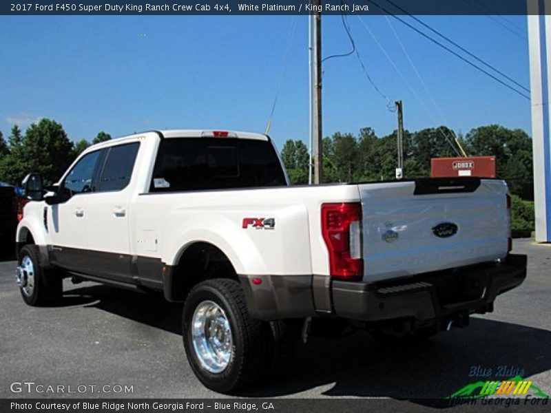 White Platinum / King Ranch Java 2017 Ford F450 Super Duty King Ranch Crew Cab 4x4