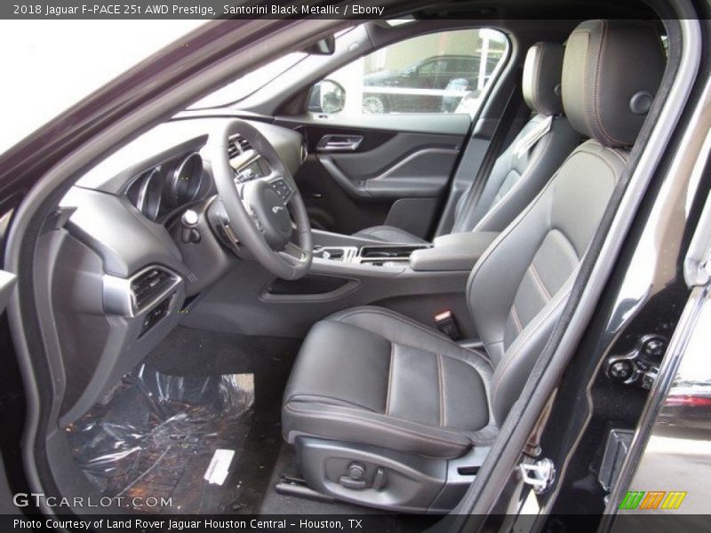 Santorini Black Metallic / Ebony 2018 Jaguar F-PACE 25t AWD Prestige