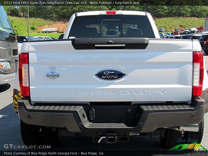 White Platinum / King Ranch Java 2017 Ford F450 Super Duty King Ranch Crew Cab 4x4