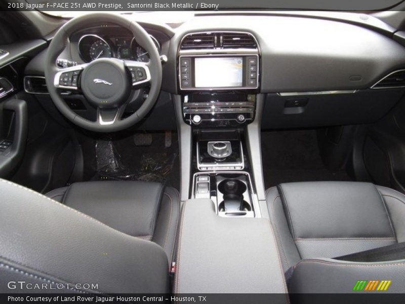 Santorini Black Metallic / Ebony 2018 Jaguar F-PACE 25t AWD Prestige