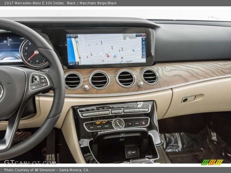 Black / Macchiato Beige/Black 2017 Mercedes-Benz E 300 Sedan