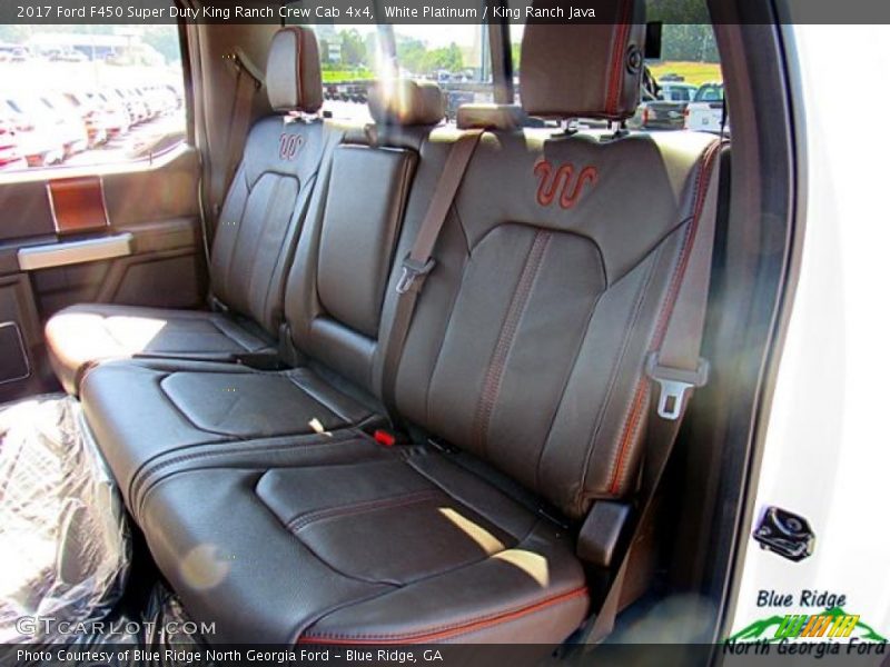 White Platinum / King Ranch Java 2017 Ford F450 Super Duty King Ranch Crew Cab 4x4