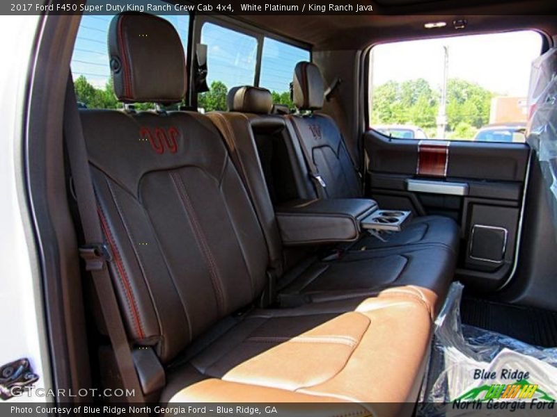 White Platinum / King Ranch Java 2017 Ford F450 Super Duty King Ranch Crew Cab 4x4