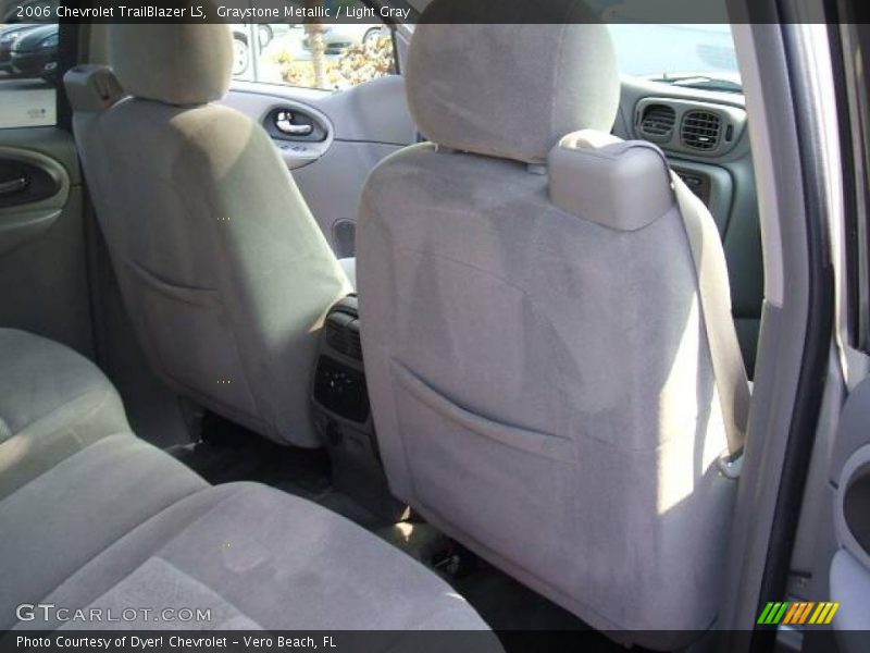 Graystone Metallic / Light Gray 2006 Chevrolet TrailBlazer LS