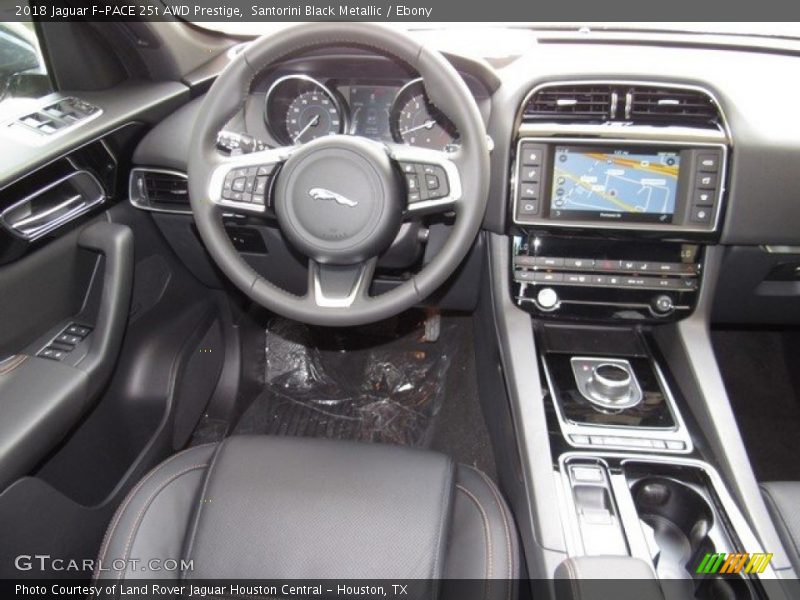 Santorini Black Metallic / Ebony 2018 Jaguar F-PACE 25t AWD Prestige