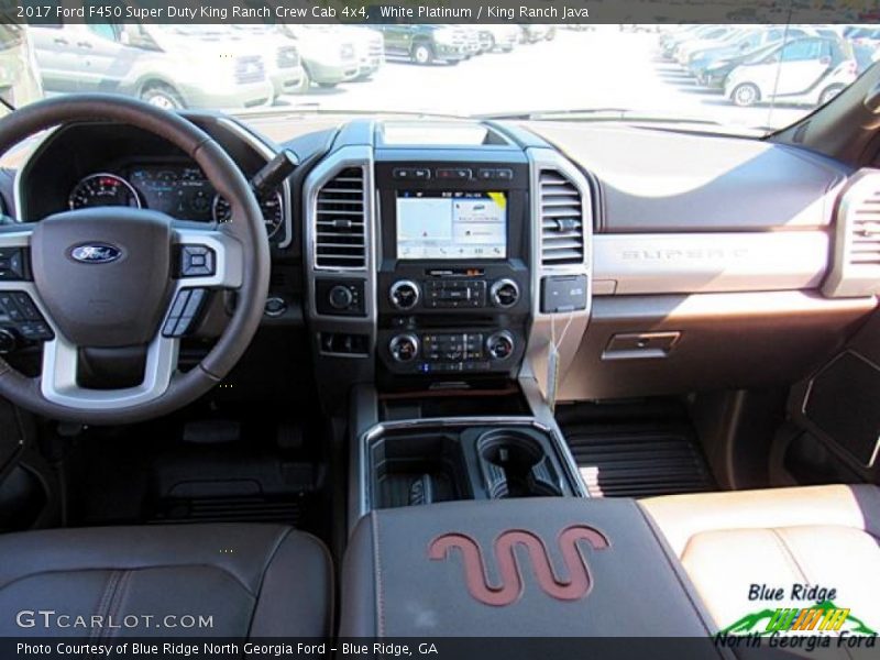 White Platinum / King Ranch Java 2017 Ford F450 Super Duty King Ranch Crew Cab 4x4