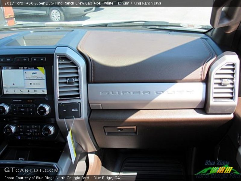 White Platinum / King Ranch Java 2017 Ford F450 Super Duty King Ranch Crew Cab 4x4