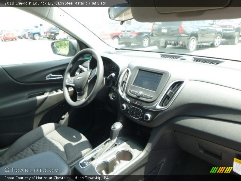 Satin Steel Metallic / Jet Black 2018 Chevrolet Equinox LT