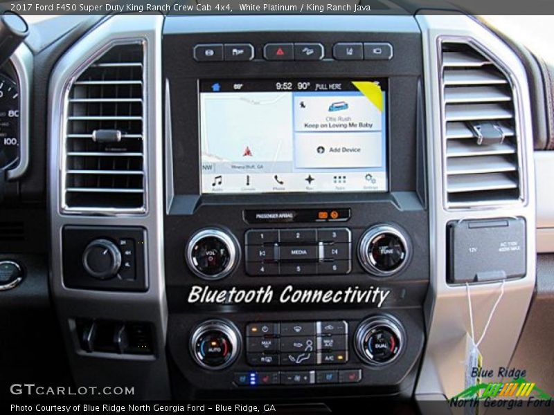 White Platinum / King Ranch Java 2017 Ford F450 Super Duty King Ranch Crew Cab 4x4