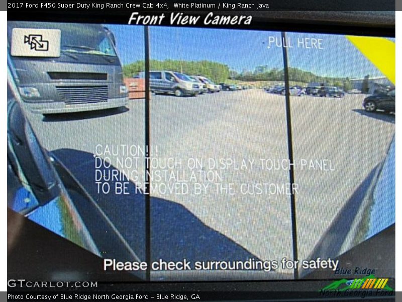 White Platinum / King Ranch Java 2017 Ford F450 Super Duty King Ranch Crew Cab 4x4