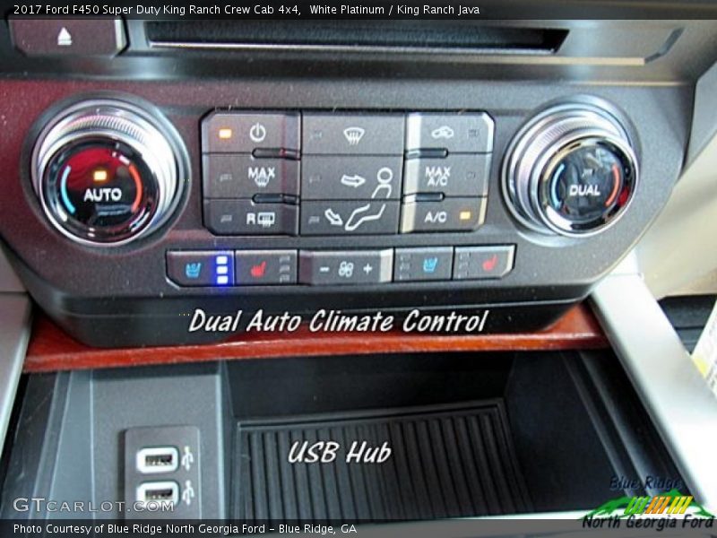 White Platinum / King Ranch Java 2017 Ford F450 Super Duty King Ranch Crew Cab 4x4