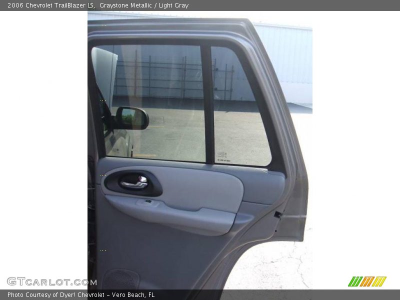 Graystone Metallic / Light Gray 2006 Chevrolet TrailBlazer LS