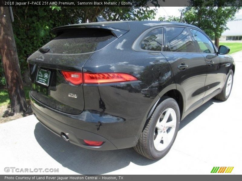 Santorini Black Metallic / Ebony 2018 Jaguar F-PACE 25t AWD Premium