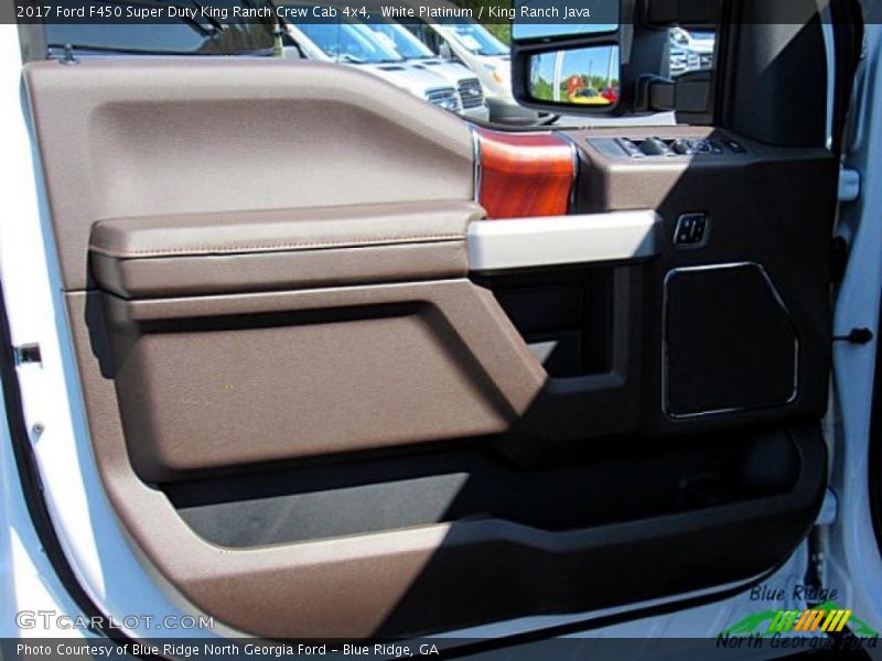 White Platinum / King Ranch Java 2017 Ford F450 Super Duty King Ranch Crew Cab 4x4