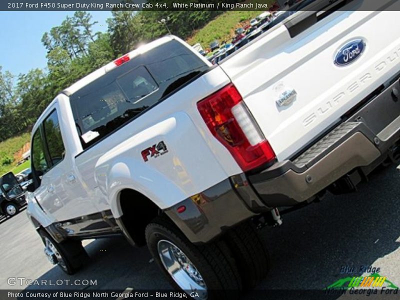 White Platinum / King Ranch Java 2017 Ford F450 Super Duty King Ranch Crew Cab 4x4