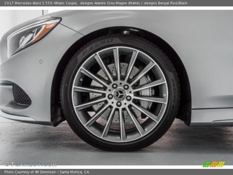  2017 S 550 4Matic Coupe Wheel