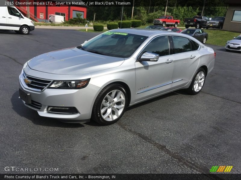 Silver Ice Metallic / Jet Black/Dark Titanium 2015 Chevrolet Impala LTZ