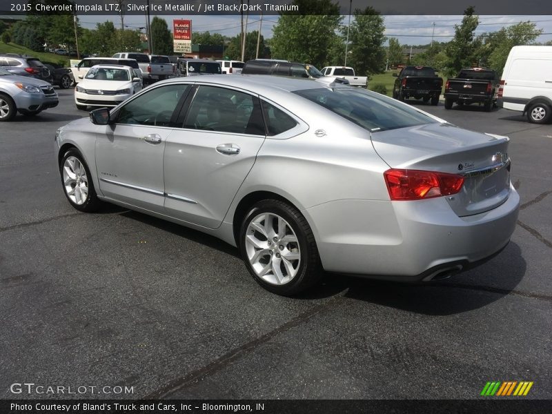 Silver Ice Metallic / Jet Black/Dark Titanium 2015 Chevrolet Impala LTZ