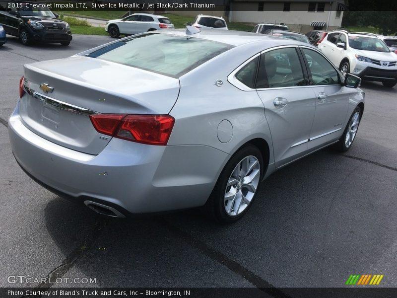 Silver Ice Metallic / Jet Black/Dark Titanium 2015 Chevrolet Impala LTZ