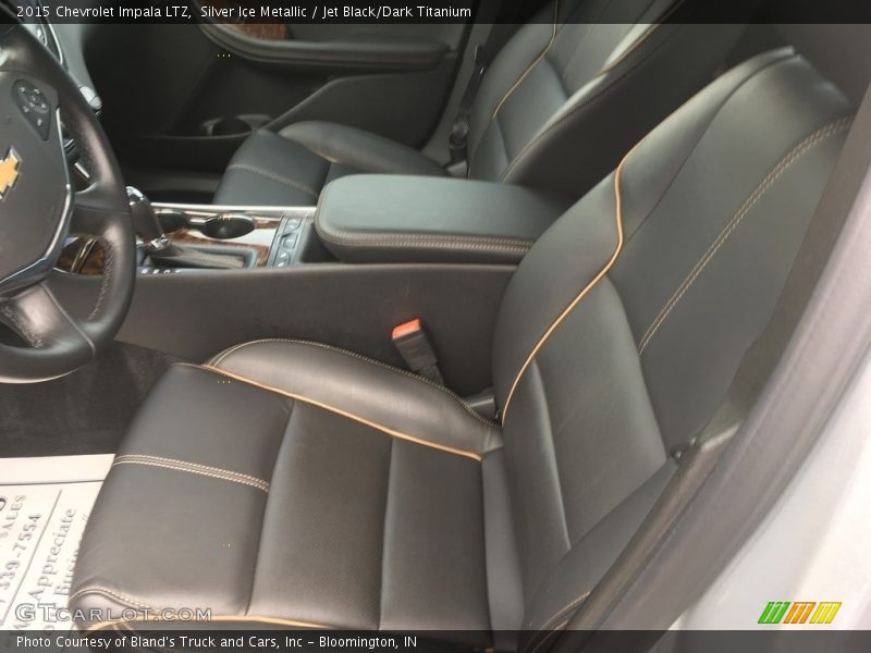 Silver Ice Metallic / Jet Black/Dark Titanium 2015 Chevrolet Impala LTZ