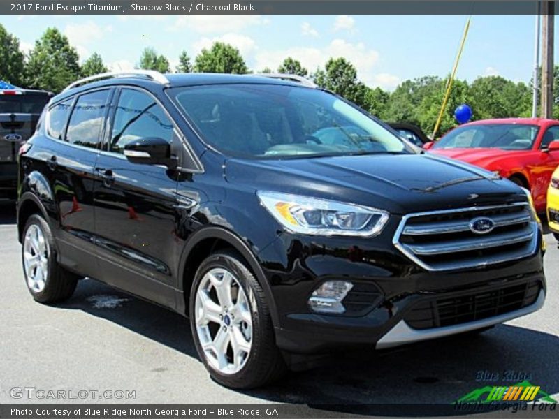 Shadow Black / Charcoal Black 2017 Ford Escape Titanium