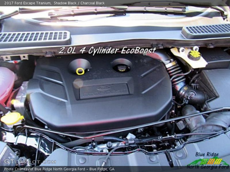 Shadow Black / Charcoal Black 2017 Ford Escape Titanium