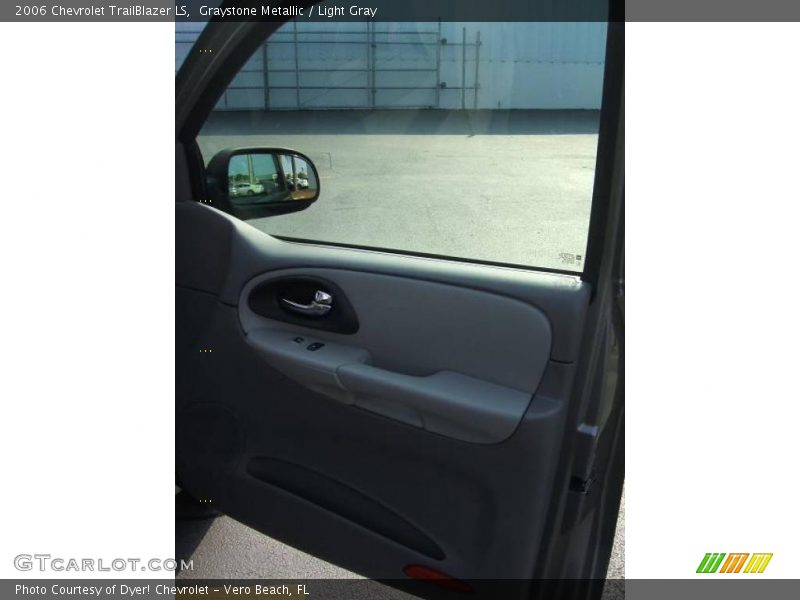 Graystone Metallic / Light Gray 2006 Chevrolet TrailBlazer LS