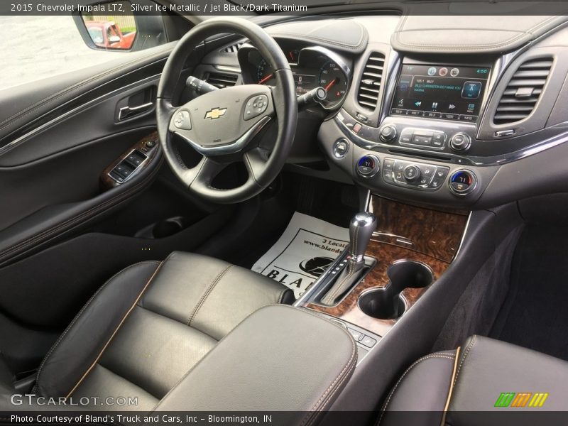 Silver Ice Metallic / Jet Black/Dark Titanium 2015 Chevrolet Impala LTZ