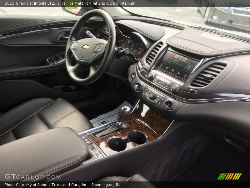 Silver Ice Metallic / Jet Black/Dark Titanium 2015 Chevrolet Impala LTZ