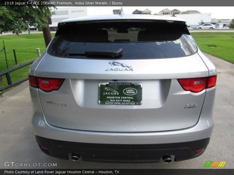 Indus Silver Metallic / Ebony 2018 Jaguar F-PACE 25t AWD Premium
