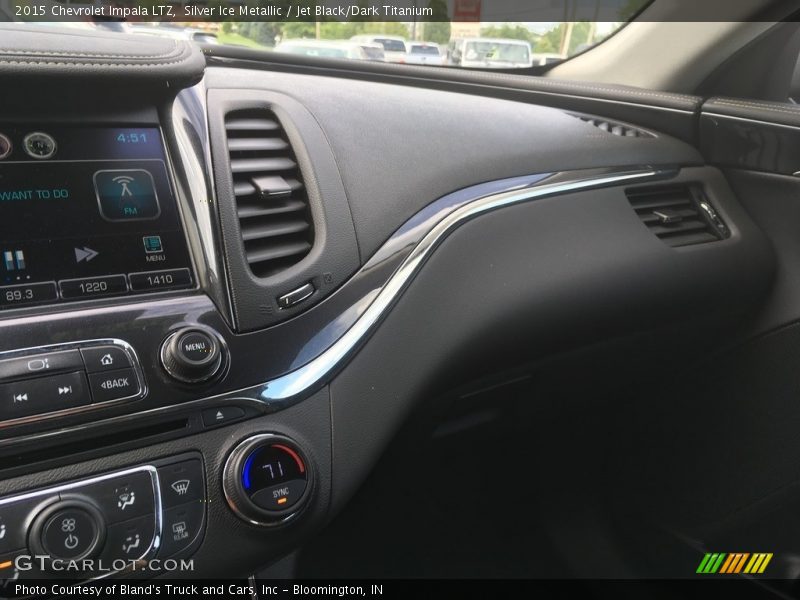 Silver Ice Metallic / Jet Black/Dark Titanium 2015 Chevrolet Impala LTZ