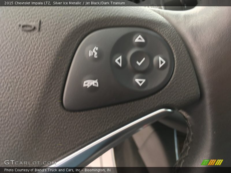Silver Ice Metallic / Jet Black/Dark Titanium 2015 Chevrolet Impala LTZ