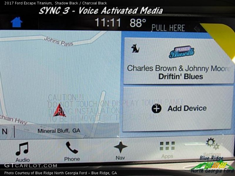 Shadow Black / Charcoal Black 2017 Ford Escape Titanium