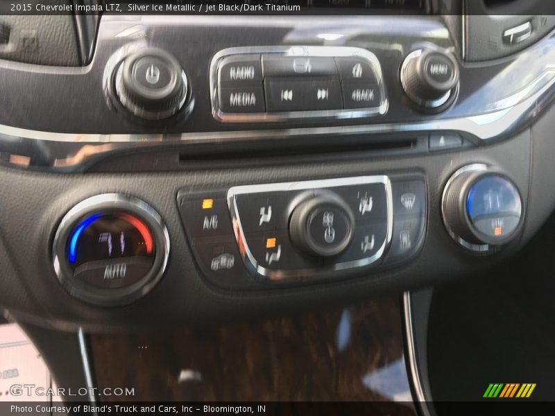 Silver Ice Metallic / Jet Black/Dark Titanium 2015 Chevrolet Impala LTZ
