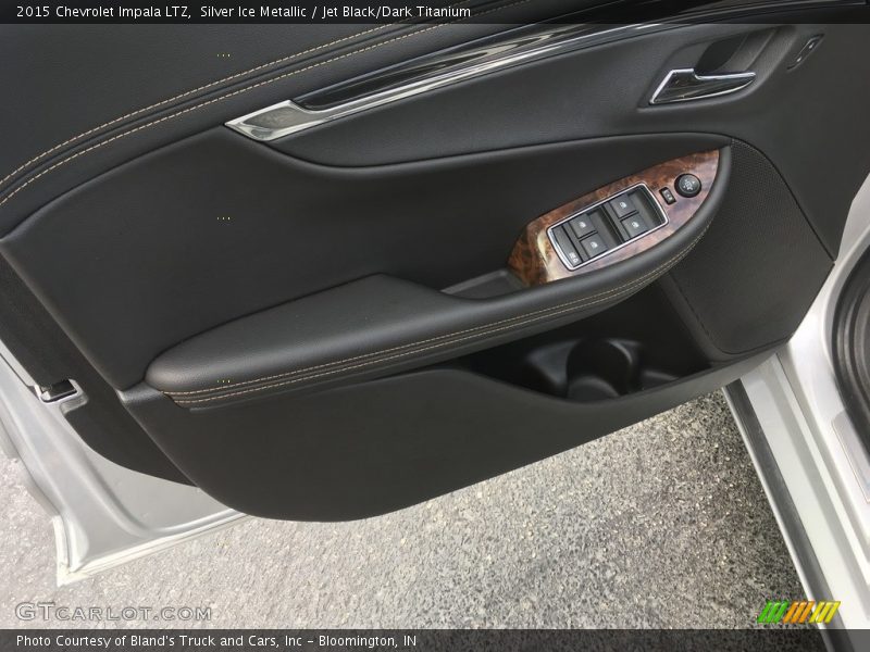 Silver Ice Metallic / Jet Black/Dark Titanium 2015 Chevrolet Impala LTZ