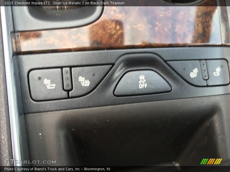 Silver Ice Metallic / Jet Black/Dark Titanium 2015 Chevrolet Impala LTZ