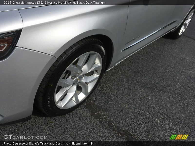 Silver Ice Metallic / Jet Black/Dark Titanium 2015 Chevrolet Impala LTZ