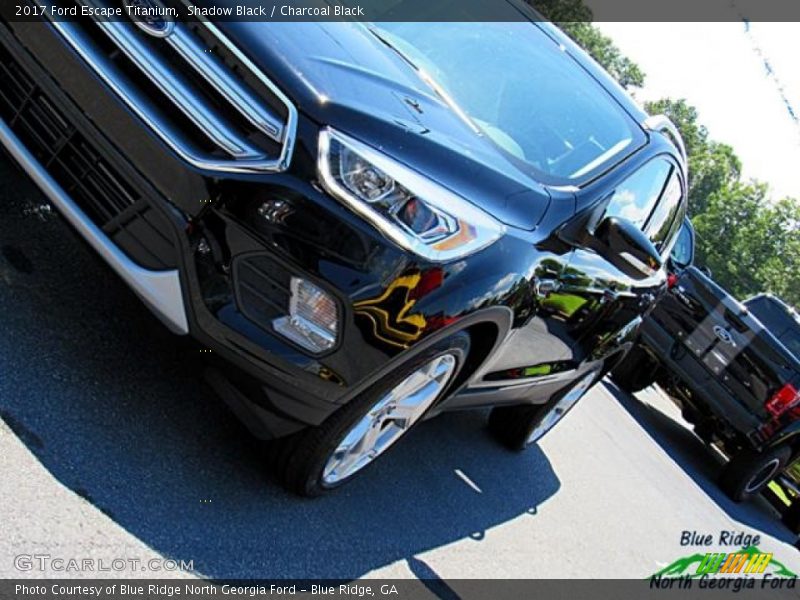 Shadow Black / Charcoal Black 2017 Ford Escape Titanium