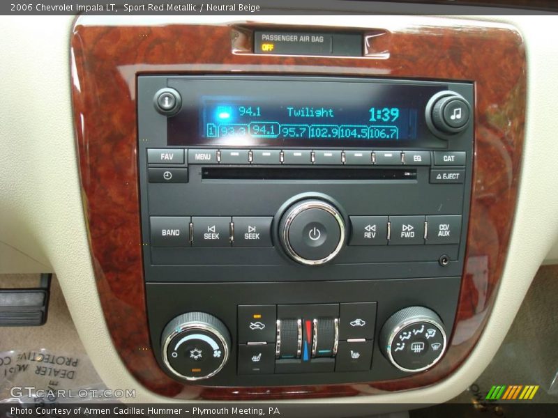 Sport Red Metallic / Neutral Beige 2006 Chevrolet Impala LT